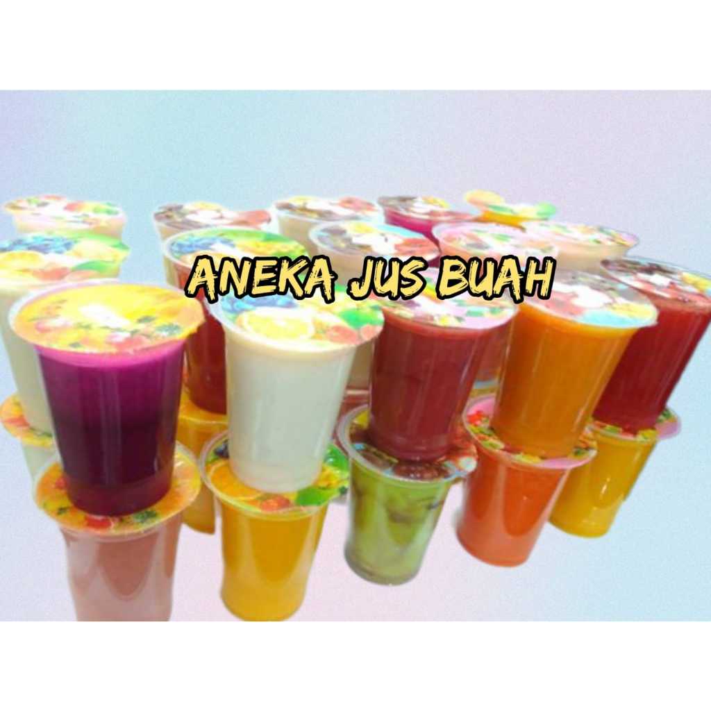 

( PER CUP ) ~ ANEKA ES JUS BUAH SEGAR ( KHUSUS GOSEND)