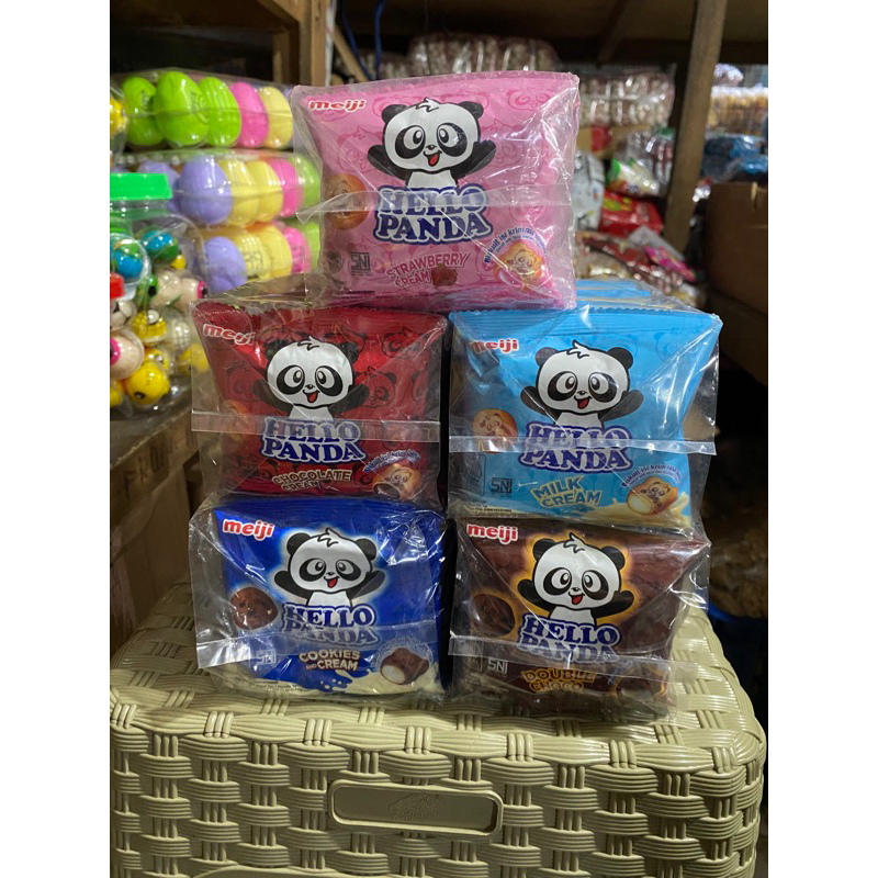 

Meiji Hello Panda renceng 10pcs