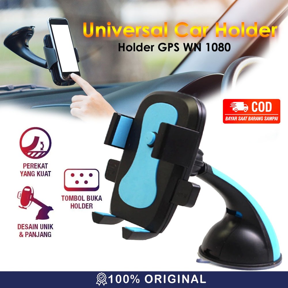 Car Phone Holder Mobil WN 1080 dudukan hape stand handphone Alat penyangga hp dashboard Dudukan hand