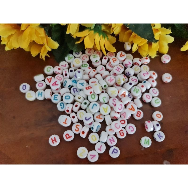 manik huruf /manik Inisial/ huruf cincin