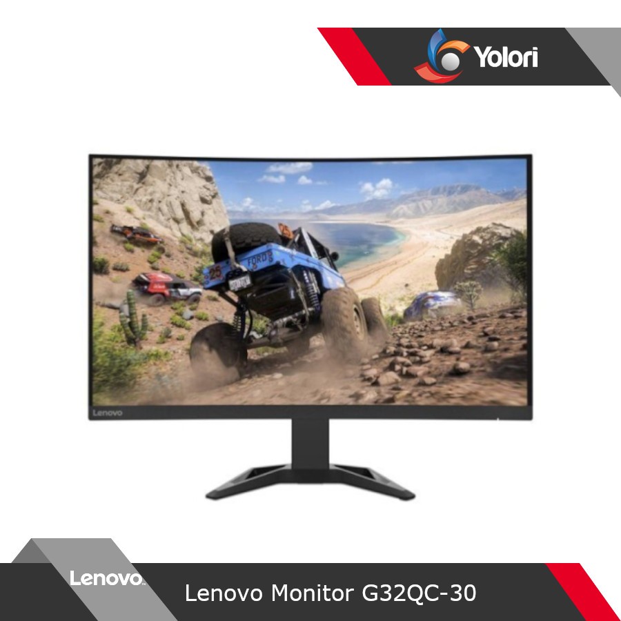 Lenovo Monitor G32QC-30 QHD Curve 31.5 Inch