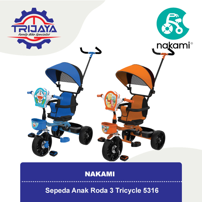 NAKAMI Sepeda Anak Roda 3 Tricycle 5316