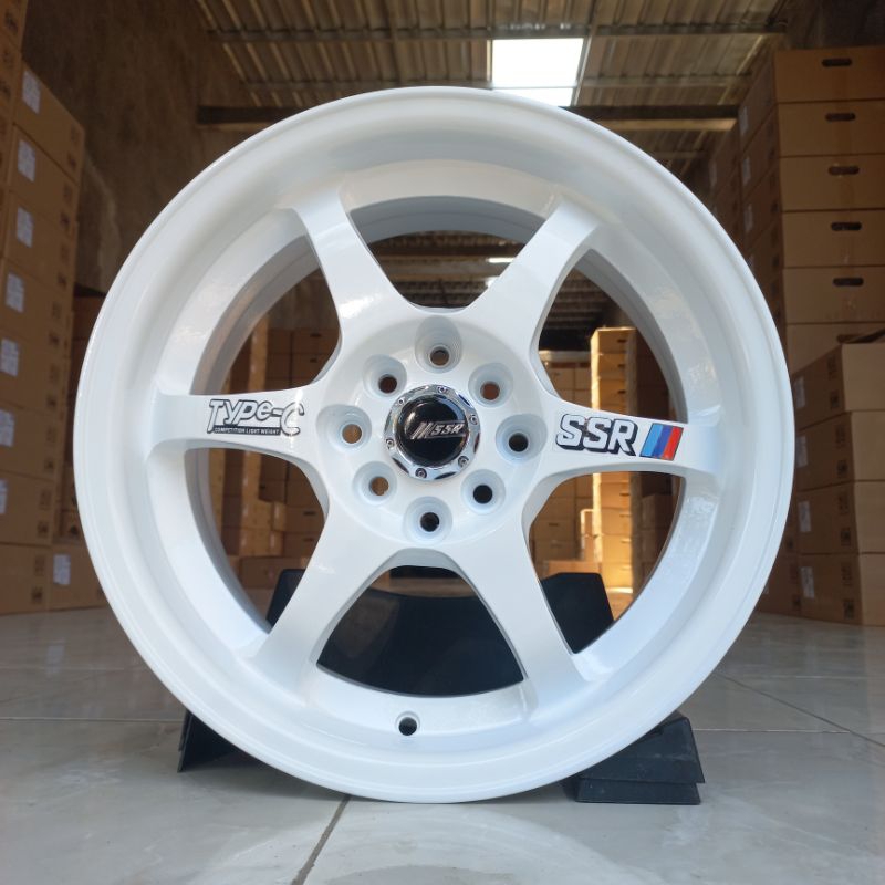 SSR Type C PCD 8 x 100/114 White R16