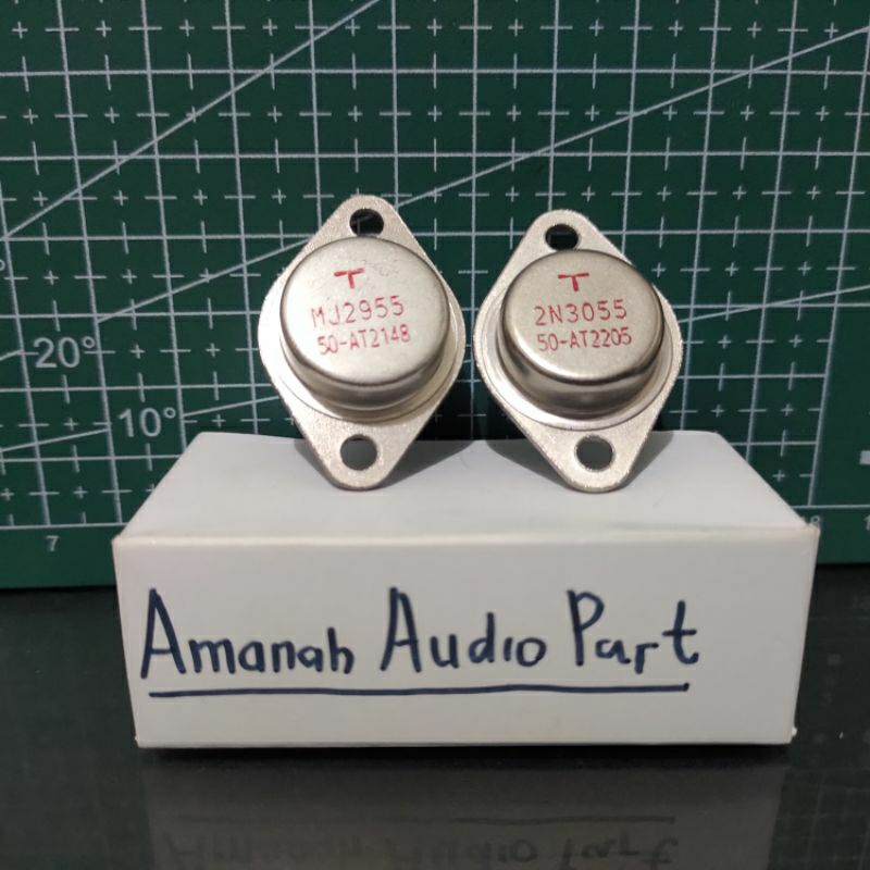 Transistor 2N3055 + MJ2955 MJ 2955 TOSHIBA