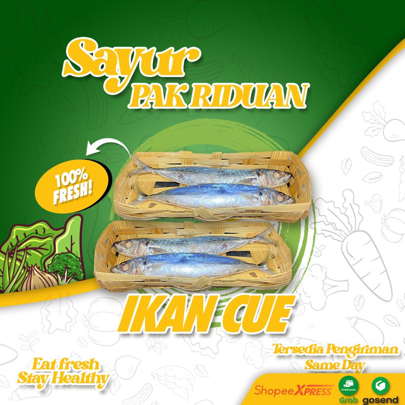 

Ikan Cue Keranjang [SEGAR]