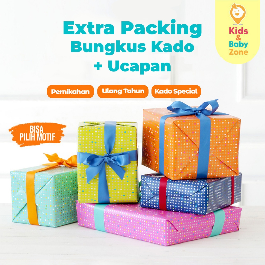 

BBT Jasa Bungkus Kertas Kado / Packing Kertas Kado