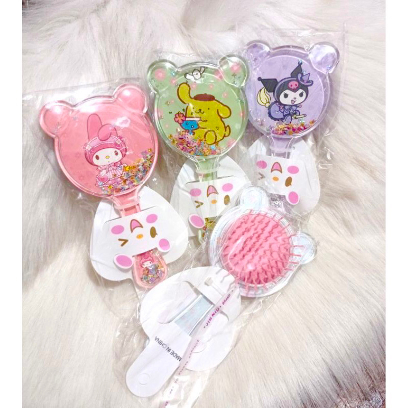 Sisir anak lucu / sisir sanrio / sisir glitter
