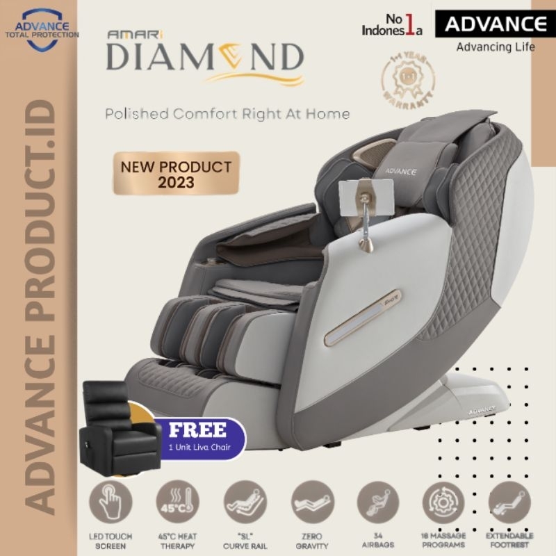 KURSI PIJAT ADVANCE AMARI DIAMOND Kursi Pijat Refleksi Kursi Pijat Refleksi