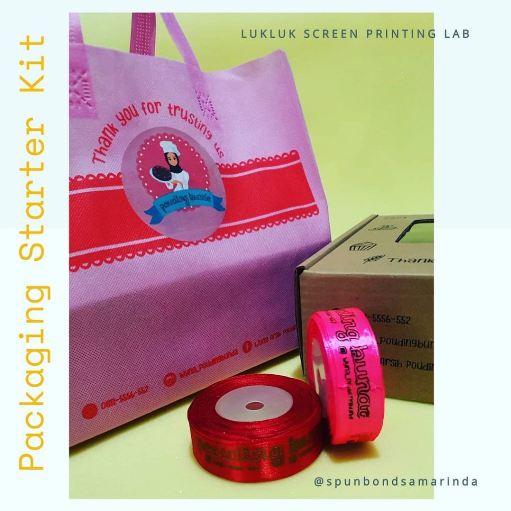 

Pita Satin Sablon Custom - Murah Sejagat - Free Desain