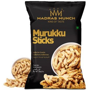 

MURUKKU STICKS MADRAS MUNCH 150G / Snack India