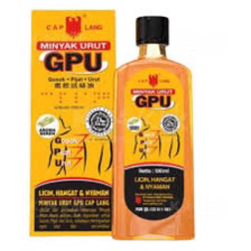 MINYAK URUT GPU 30ml