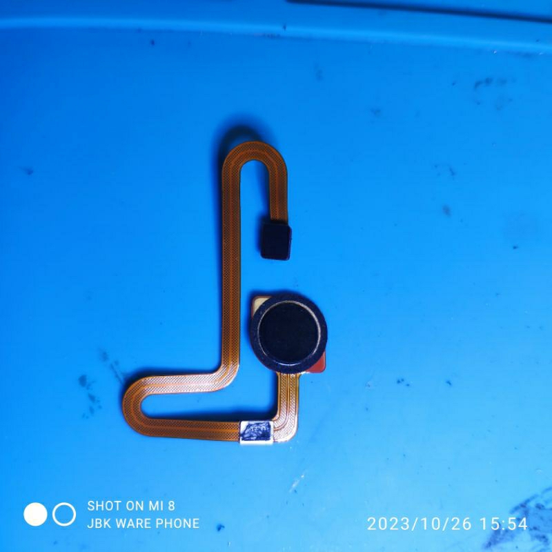 copotan sidik jari fingerprint Redmi note 8
