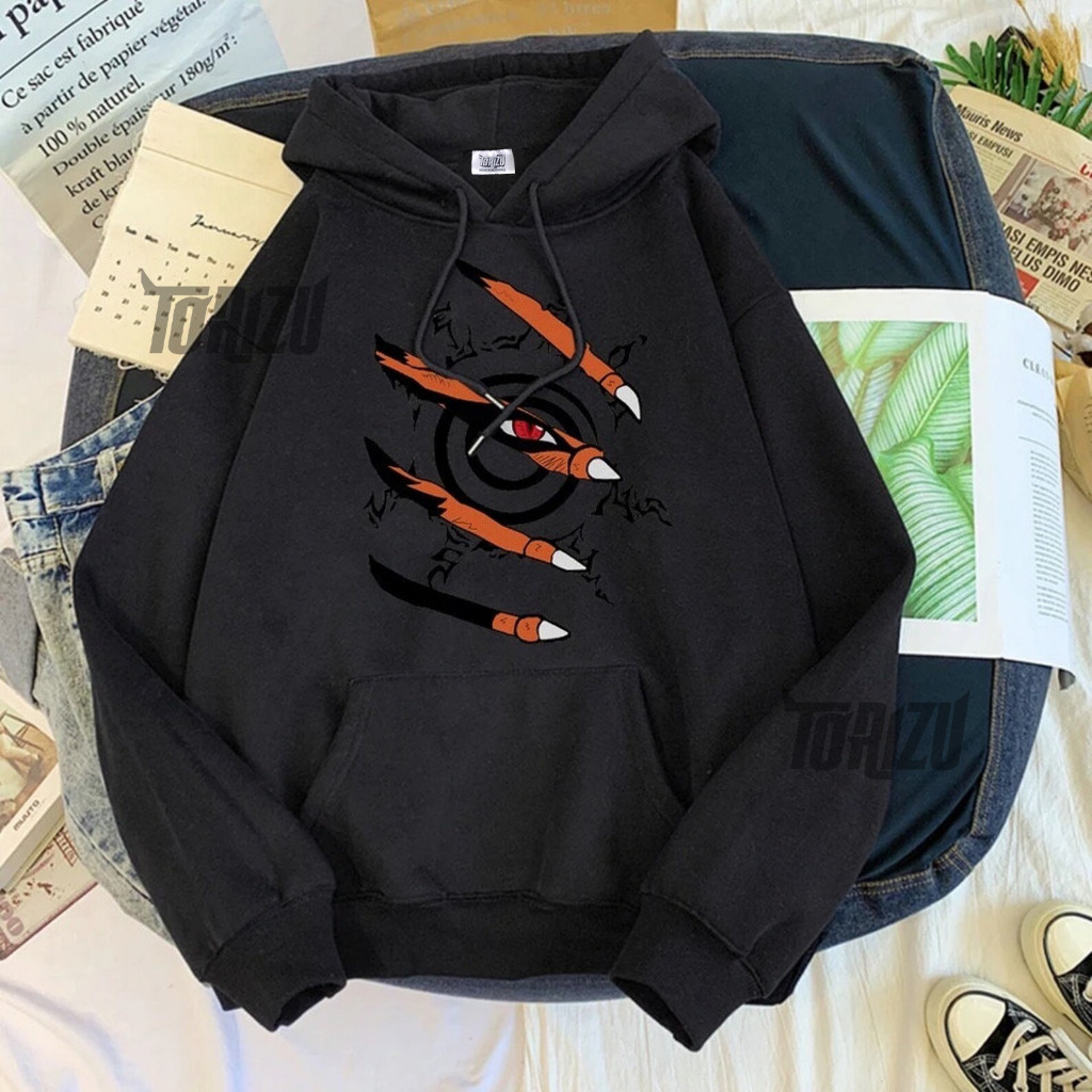 Hoodie Naruto Kyubi Anime Manga Naruto