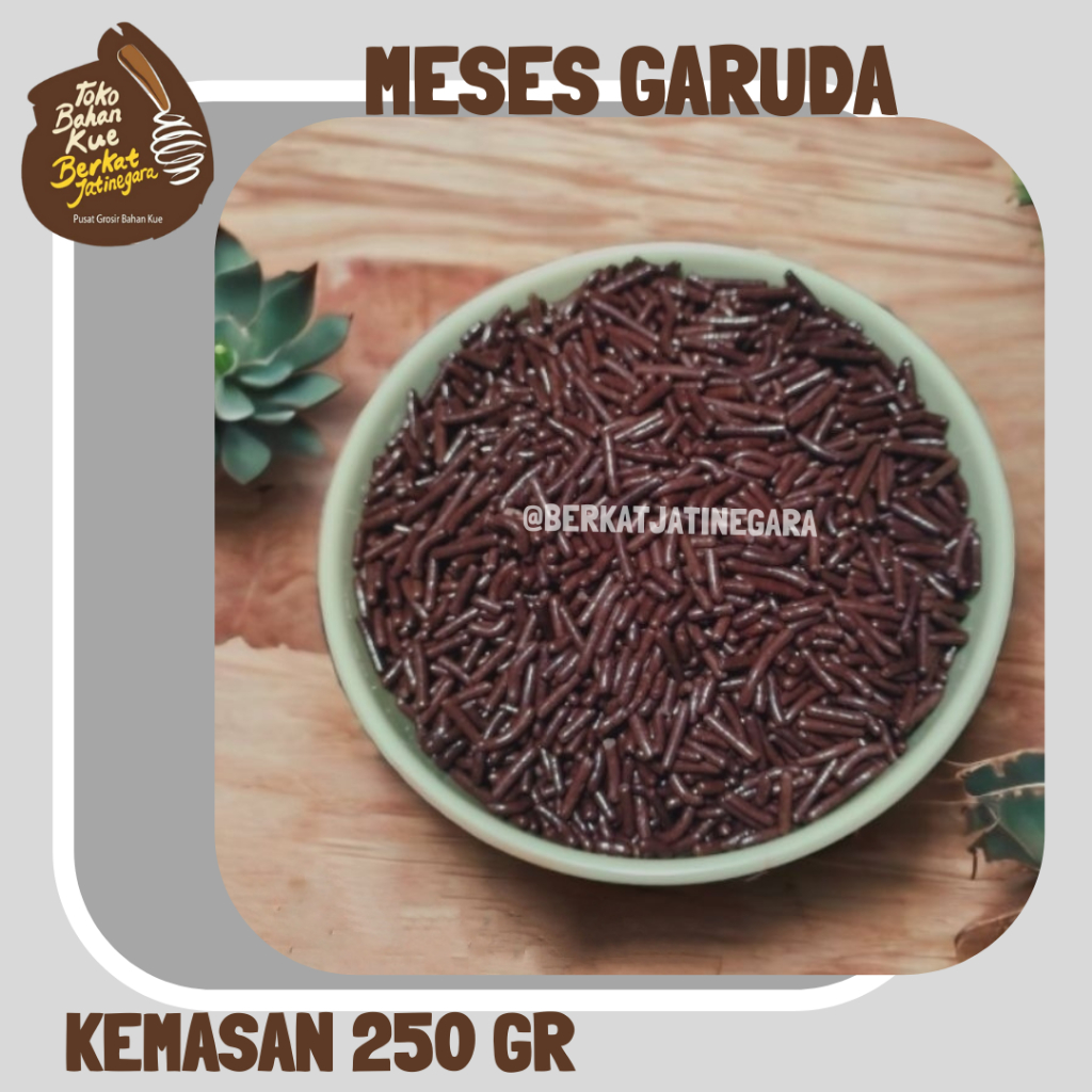 

MESES GARUDA KEMASAN 250 GR / MESES / TOPPING