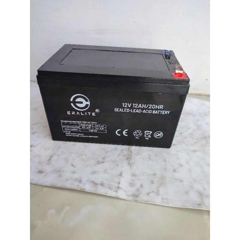 Aki 12ah Battery 12 ah 12V Sealed Lead Acid