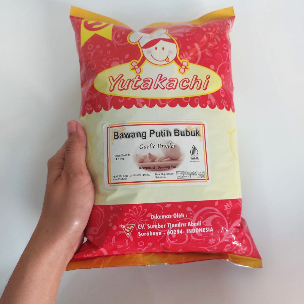 

Bawang Putih Bubuk 1Kg Murni / Bumbu Yutakachi