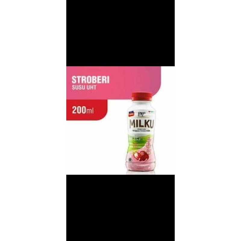 

MILKU SUSU BOTOL 200 ML @ 1 PCS