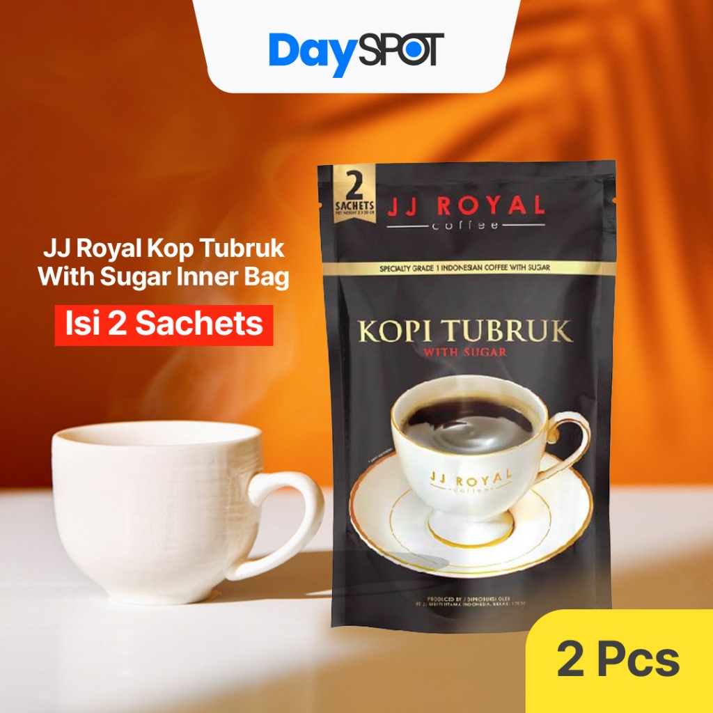

JJ Royal Kopi Tubruk With Sugar Inner Bag 2 x 20 gr