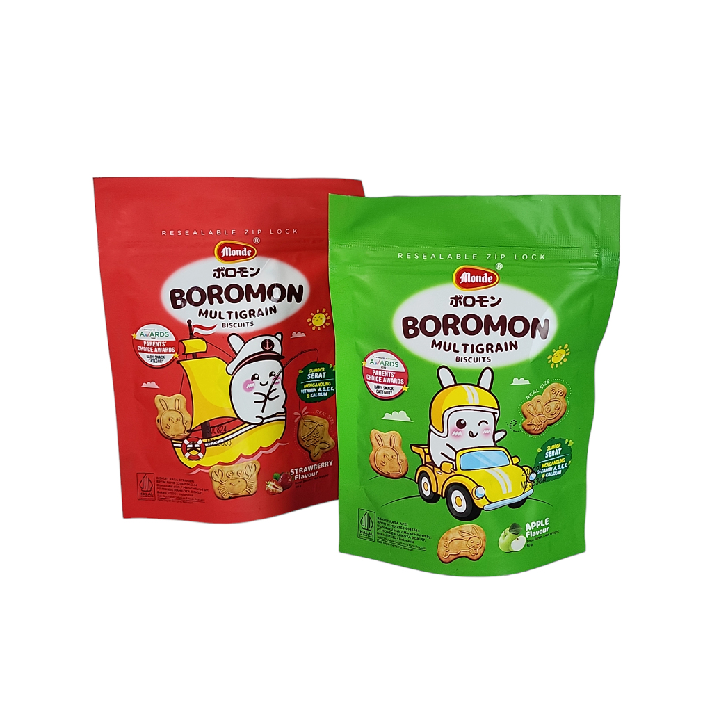 

Monde Boromon Multigrain Biscuit Pouch - Netto 50gr