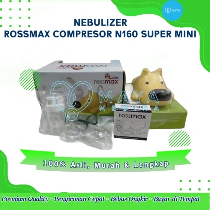 Nebulizer Rossmax Compressor N160 Super Mini