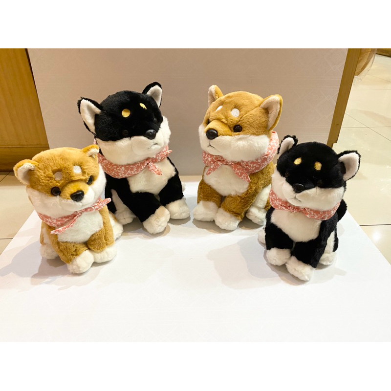 boneka guk guk dogy dog shiba inu with syall binatang anjing animal puppy lucu bagus murah by seulgi