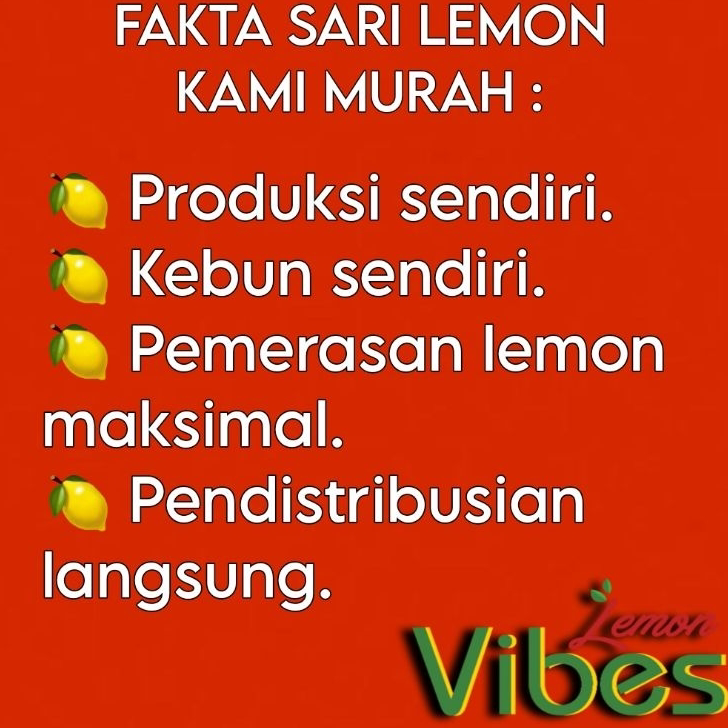 

☋➔✰✪ SARI LEMON 1 LITER MURAH - JUS DIET/DETOKS BPOM DAN HALAL Ready Stok