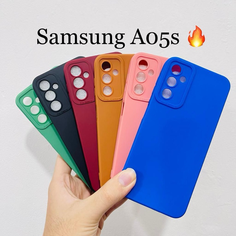 SAMSUNG GALAXY A05s / AO5s - PREMIUM SOFT CANDY RUBBER MATTE  EAGLE EYES WITH LOGO / PRO CAMERA & FR