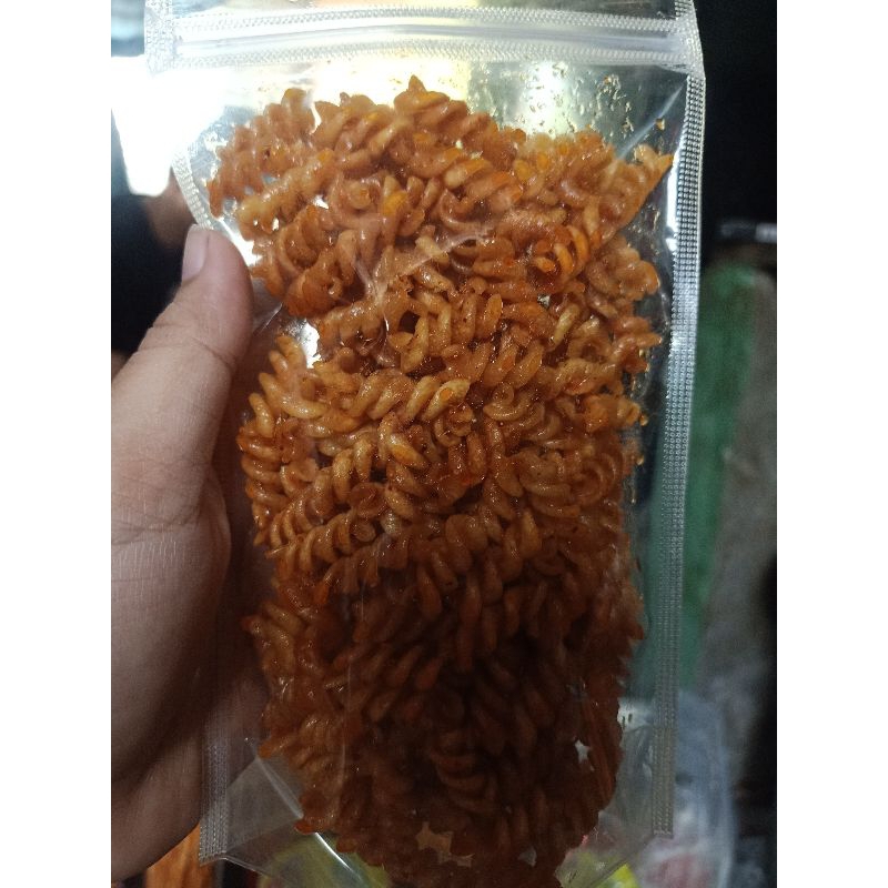 

Makaroni Spiral cemilan murah
