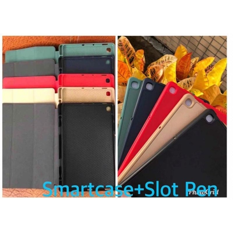 TAB A7 LITE TAB A8 2019 T295  Casing Sarung Buku Tablet Slot Pen Samsung Tab A7 Lite T225