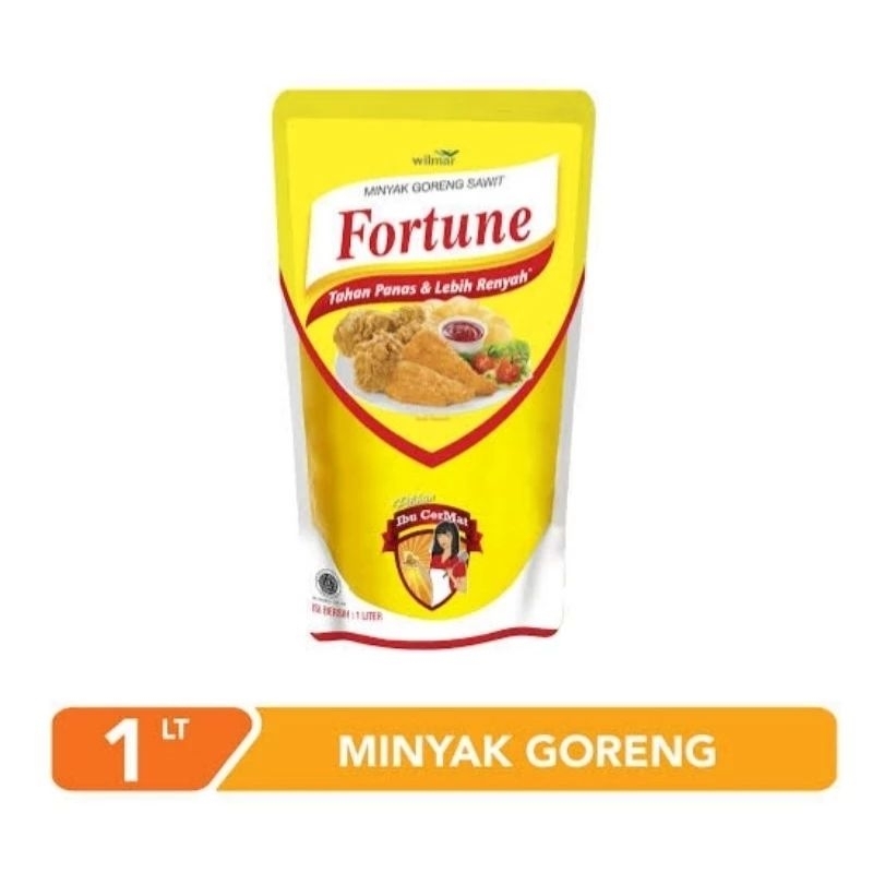 

FORTUNE - Minyak Goreng Kemasan Pouch 1 L