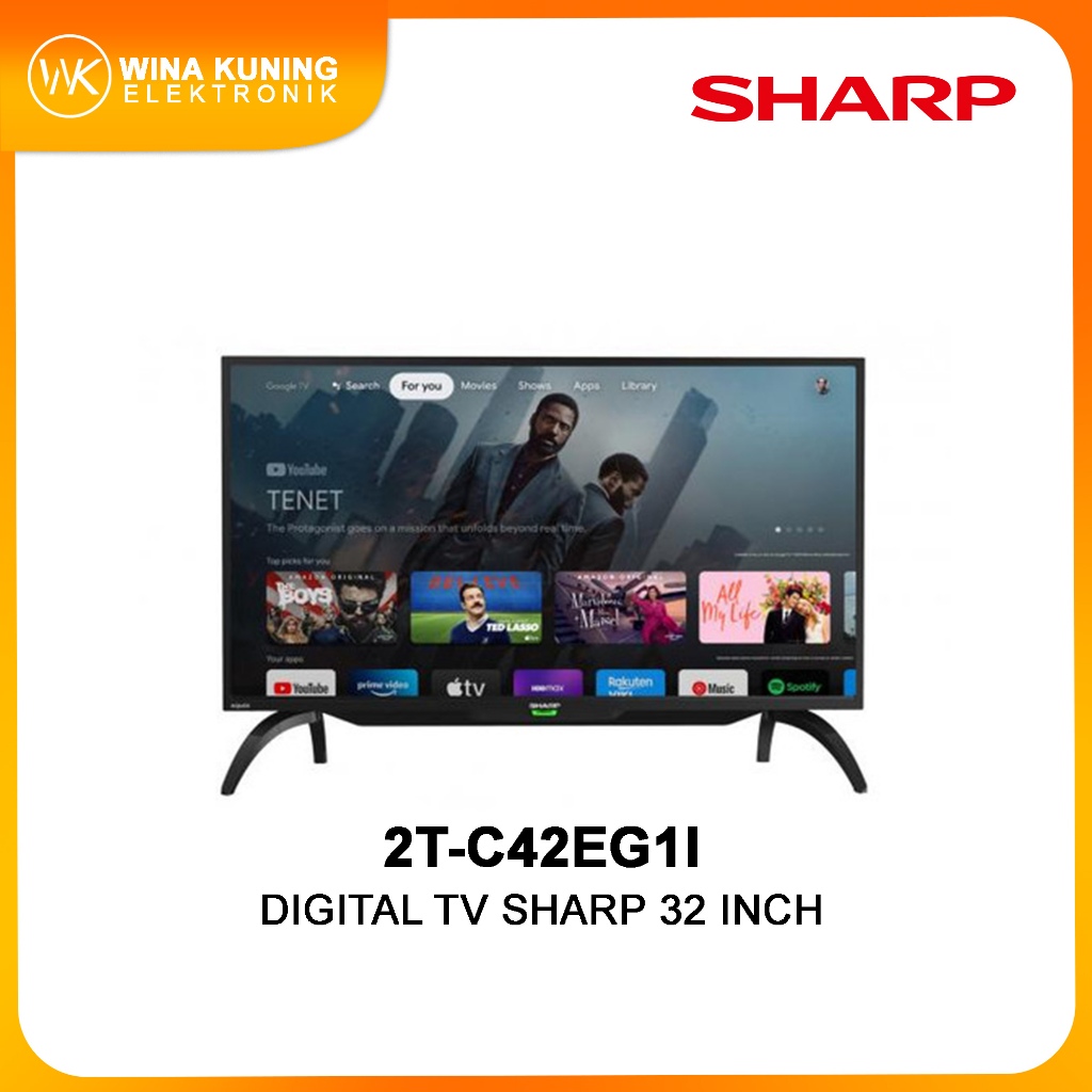 SHARP 42EG1I LED FHD Smart Google Digital TV/2T-C42EG1