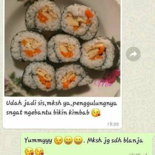 

➧➣✩✸ Paket sushi nori 10 lembar bambu bahan bento dry seaweed halal murah sushi nori manjun sakao tokinori rumput laut kulit sushi