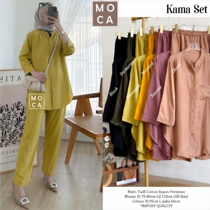 KAMA SET RAYON TWILL 2610