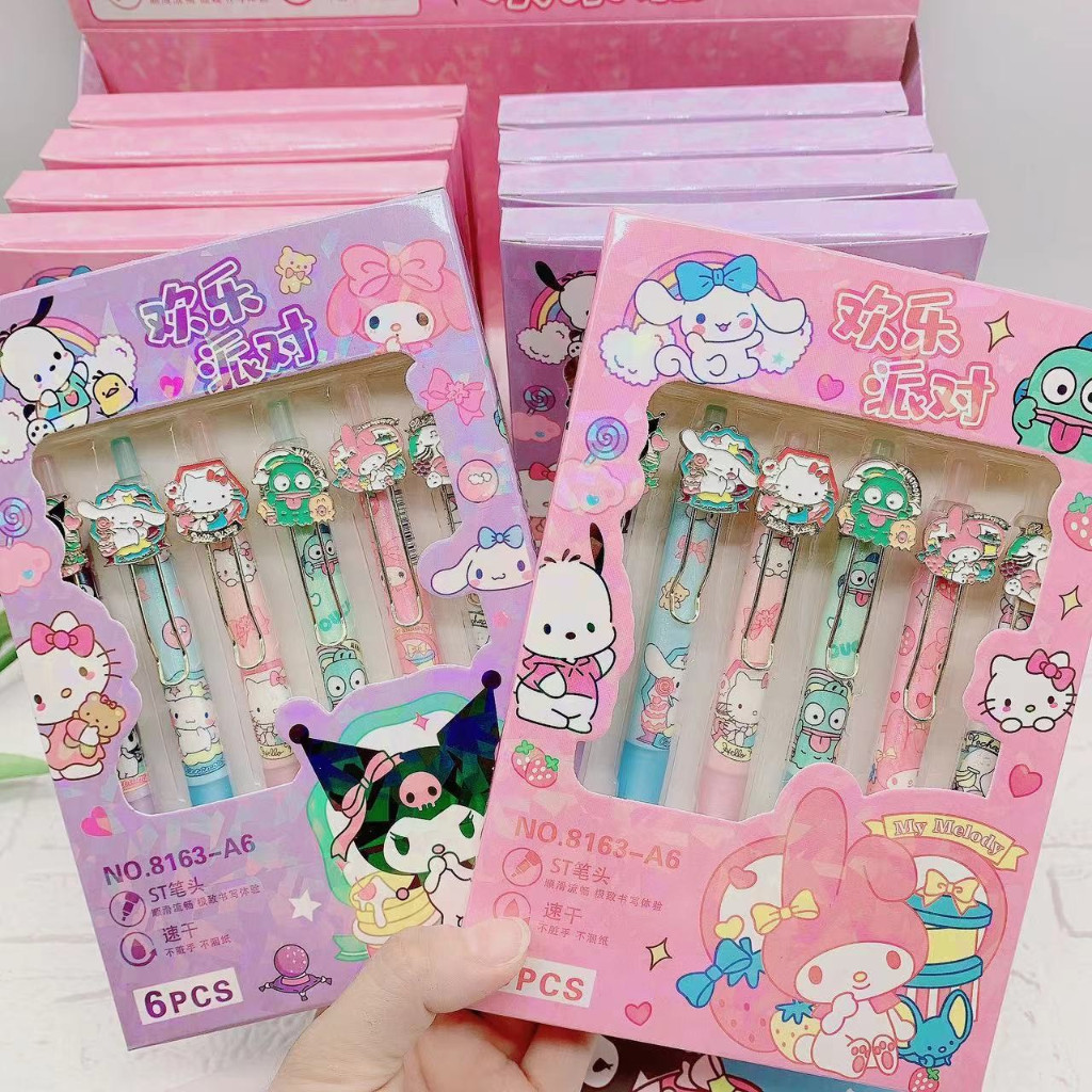 

pen sanrio atk014 pulpen gel melody kuromi cinnamoroll