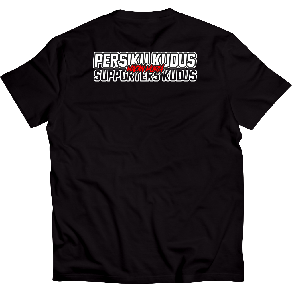 Kaos Persiku Kudus Tshirt Persiku Supporter Persiku Kudus Laskar Macan Muria
