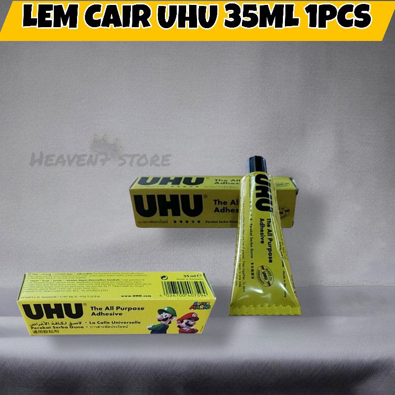 

LEM CAIR UHU 35ML 1PCS | LEM PEREKAT SERBA GUNA
