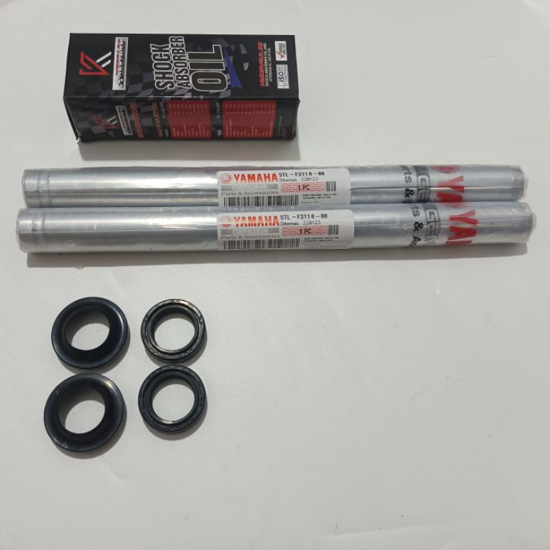 Paket As shock depan Yamaha Mio Sporty,Mio Smile, Mio lama, Mio old, Paket as shock depan Mio