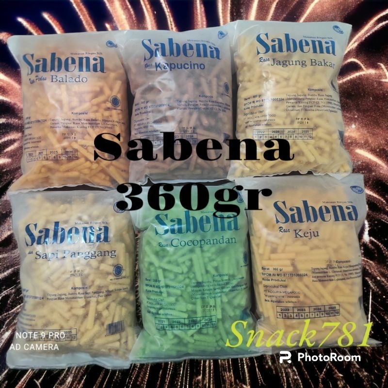 

Snack SABENA STICK jumbo berat 360 gr