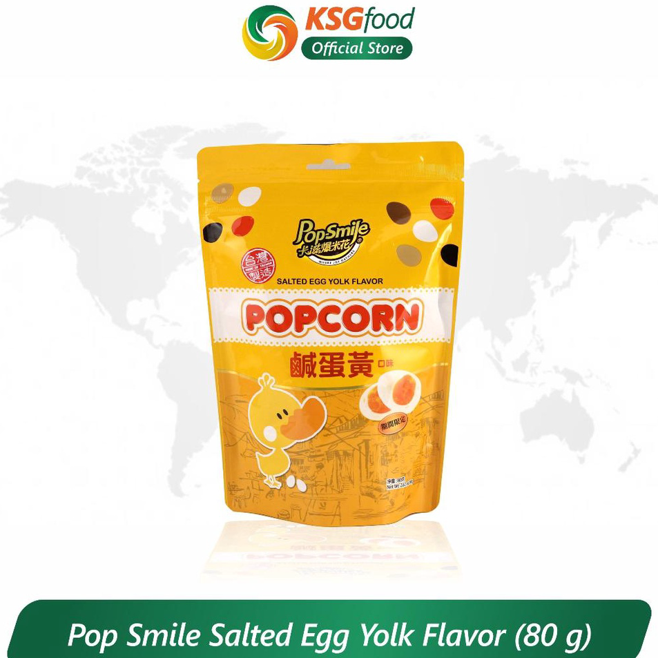 

Terkini POPSMILE POPCORN SALTED EGG