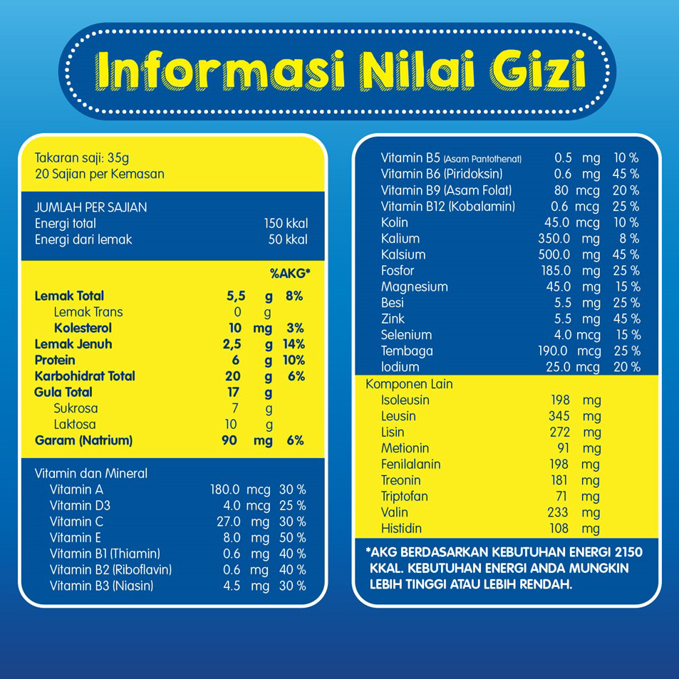 

Seller Boneeto Susu Bubuk Anak Sekolah Yummy Choco 2 x 685g - Nutrisi Pertumbuhan Anak untuk Daya Pikir dan Tubuh Aktif Big Sale