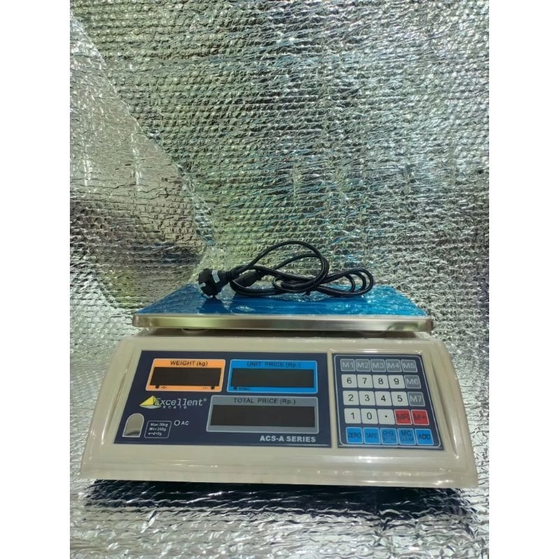 Timbangan digital EXCELLENT ACS - A 30 KG