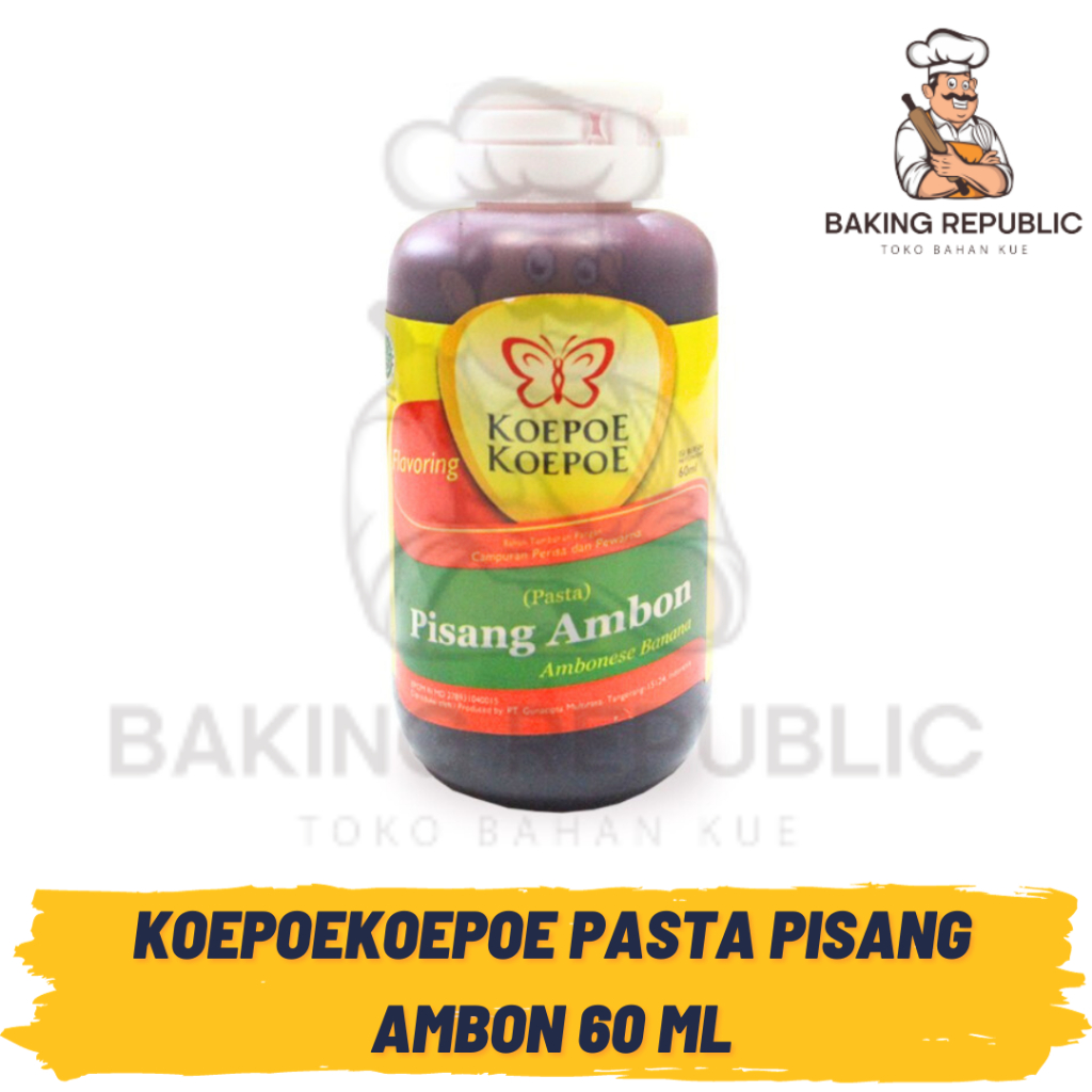 

KOEPOE KOEPOE AROMA PASTA PISANG AMBON | 60 ML