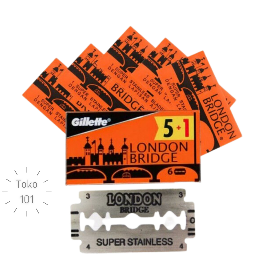 Pisau Silet Razor Gillette London Bridge