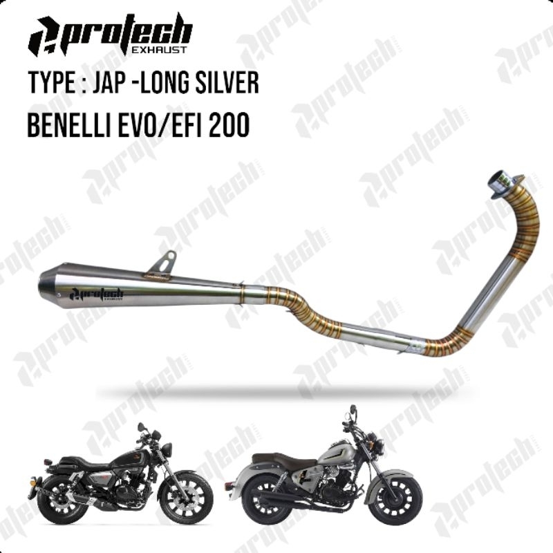Benelli Motobi 200 Evo — Jap Neo Long · Silver — foto 3