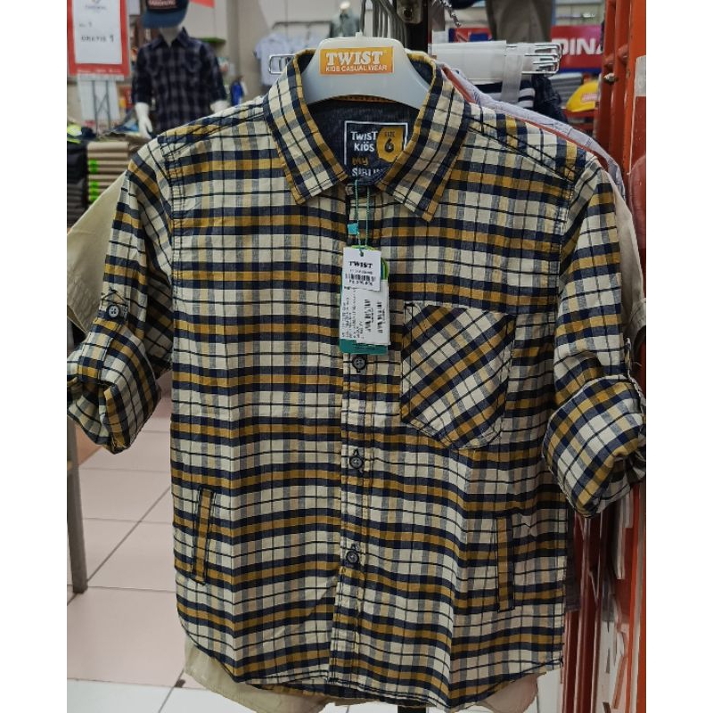 kemeja twist kids