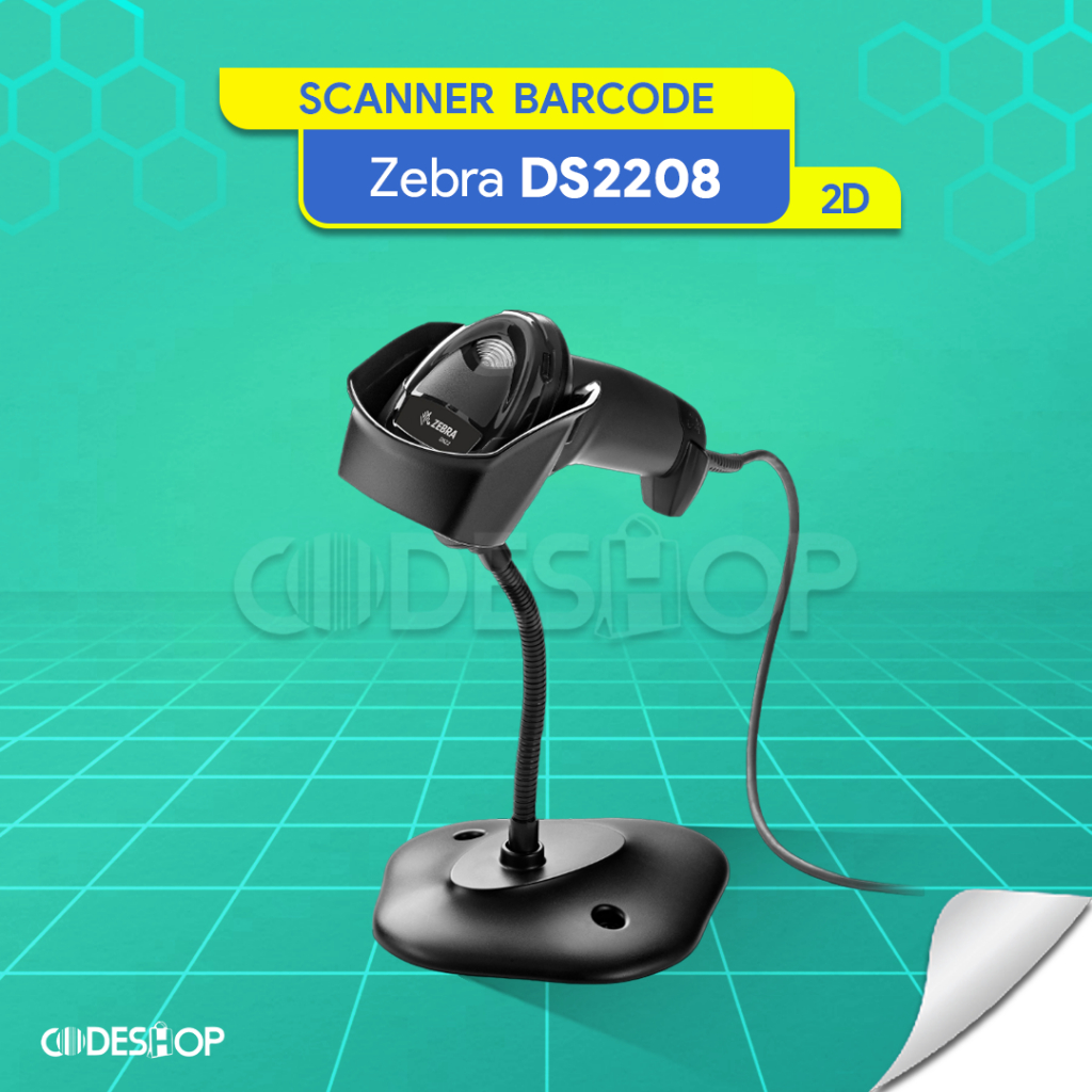 Zebra DS2208 / DS-2208 / DS 2208 Barcode Scanner Wired Imager
