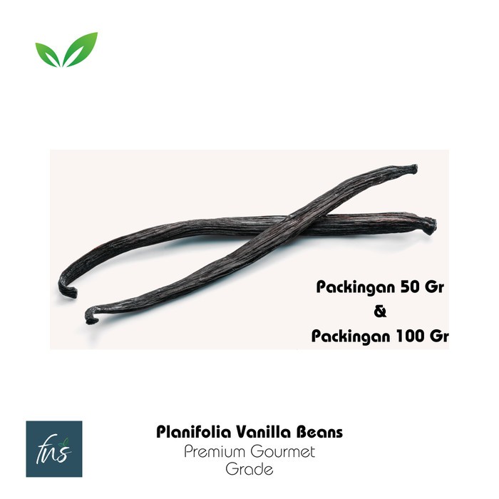 

Vanilla Bean Planifolia Gourmet Premium 50 Gram dan 100 Gram