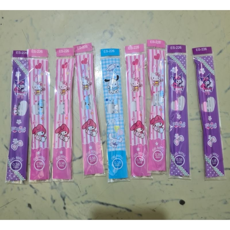 

Isi refill pen gel motif sanrio