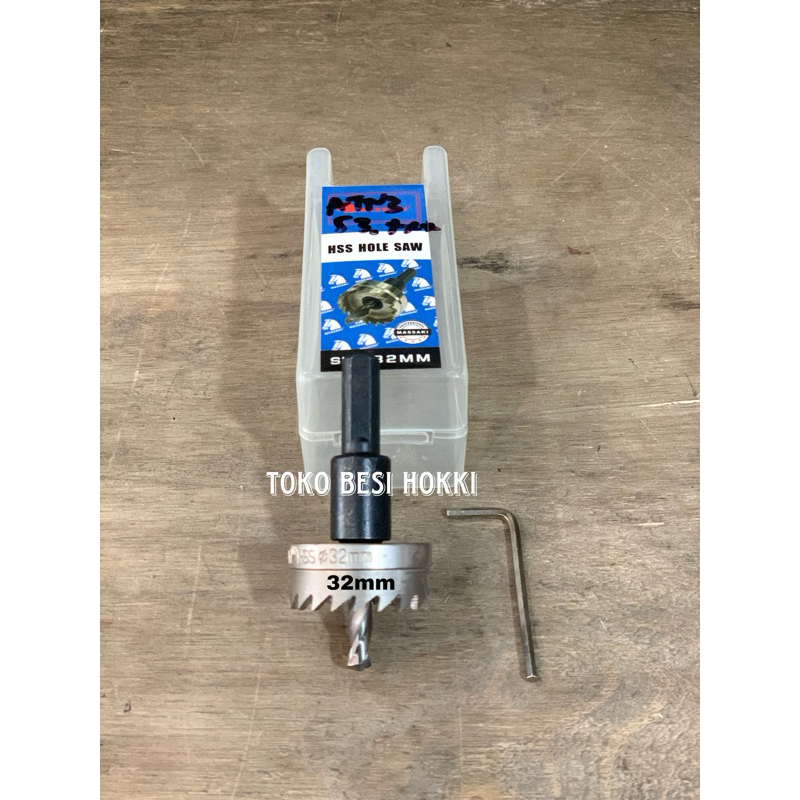 Mata Bor Pelubang / Mata Bor Hole Saw Massaki (32mm = 3.2cm)