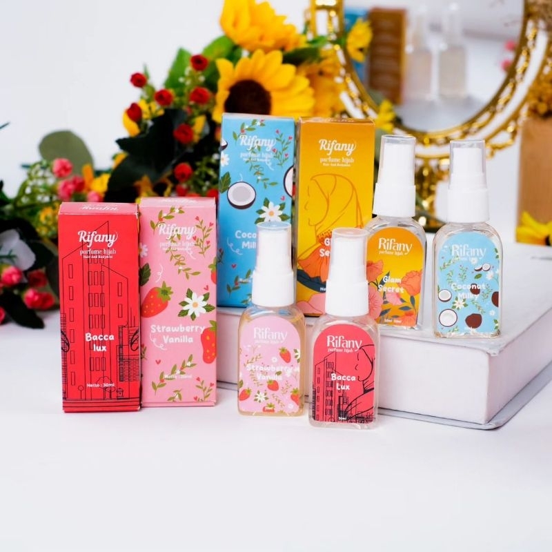 [BPOM] Parfume Rifany Hijab 3in1 (Parfume Hijab, Hair Mist , Body Mist) Rifany Beauty